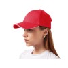 Бейсболка «Cancun», красный/белый