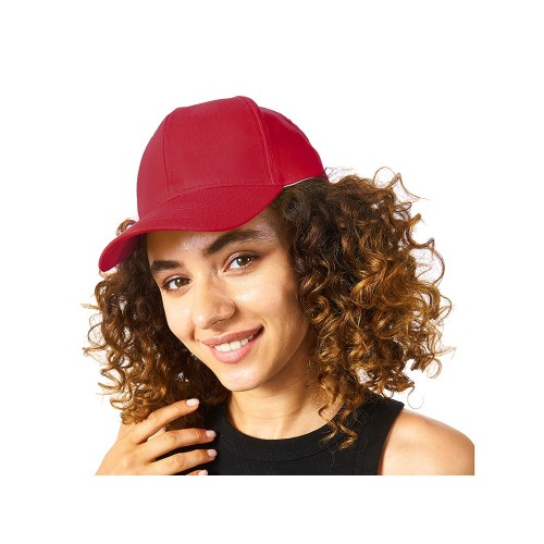 Бейсболка "Detroit" 6-ти панельная, красный
