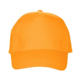 Бейсболка "Мемфис 230" 5-панельная, оранжевая