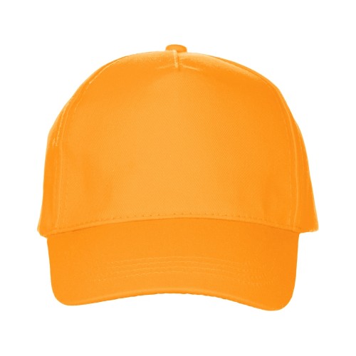 Бейсболка "Мемфис 230" 5-панельная, оранжевая