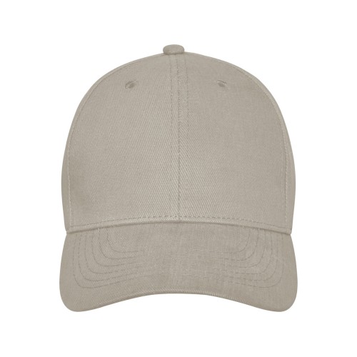 Бейсболка Davis, 6 панелей, бежевый овсяный