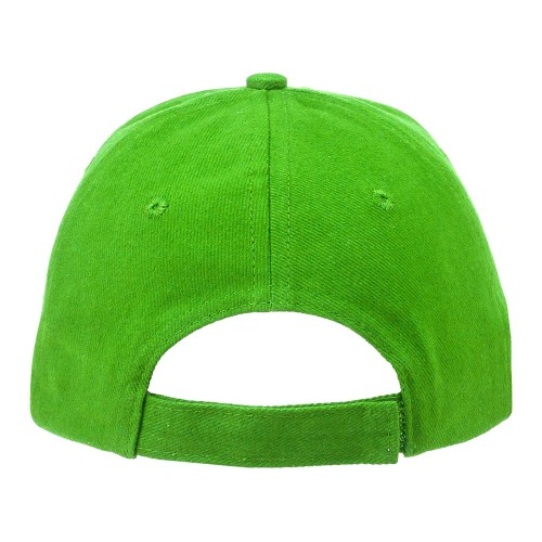 Бейсболка "Bryson", 6 панелей, зеленое яблоко