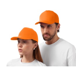 Бейсболка "Florida" 5-ти панельная, оранжевый