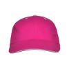 Бейсболка "Panel" унисекс, яркая фуксия