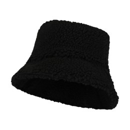 Панама "Baru"  из шерпа - Сплошной черный