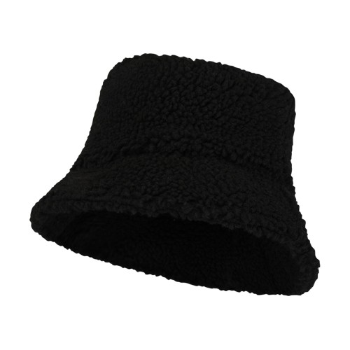 Панама "Baru"  из шерпа - Сплошной черный