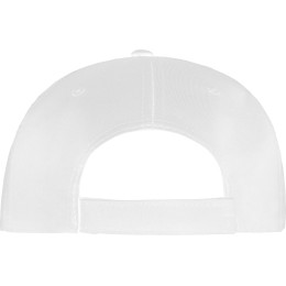 Бейсболка "Poly" 5-ти панельная, белый (Р)