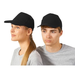 Бейсболка "New York" 5-ти панельная, черный