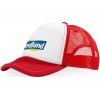 Бейсболка "Trucker", красный/белый