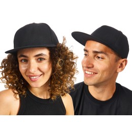 Бейсболка с прямым козырьком «Los Angeles 2.0», черный