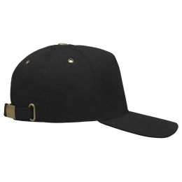 Бейсболка "New York" 5-ти панельная, черный (Р)