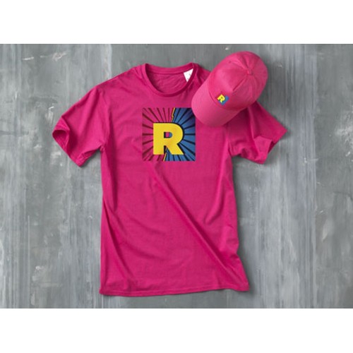 Кепка из 5 панелей Feniks, розовый