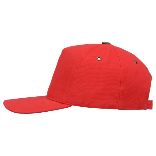 Бейсболка "New York" 5-ти панельная, красный