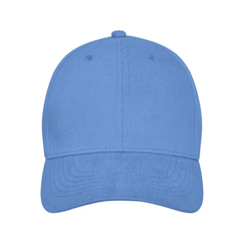 Бейсболка Davis, 6 панелей, светло-синий