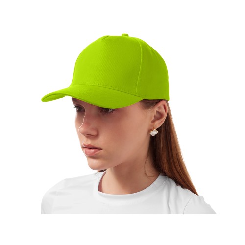 Бейсболка "Florida" 5-ти панельная, зеленое яблоко