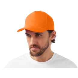 Бейсболка "Florida" 5-ти панельная, оранжевый
