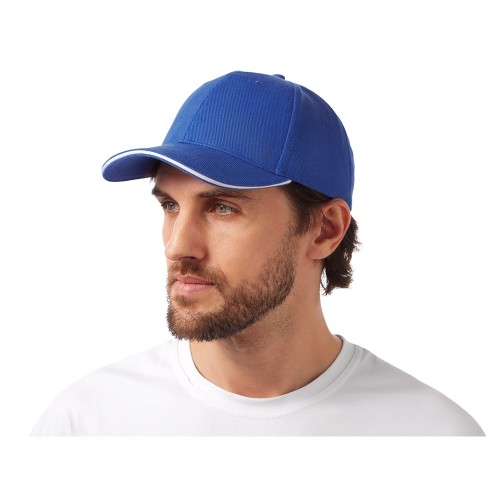 Бейсболка «Cancun», классический синий/белый