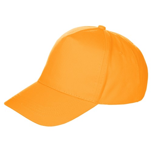 Бейсболка "Мемфис 230" 5-панельная, оранжевая