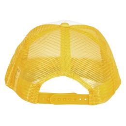 Бейсболка "Trucker", желтый/белый