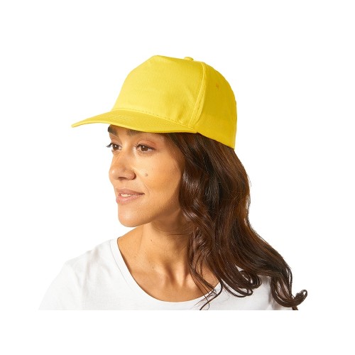 Бейсболка "Memphis" 5-ти панельная 165 гр, желтый