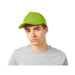 Бейсболка "New York" 5-ти панельная, зеленое яблоко
