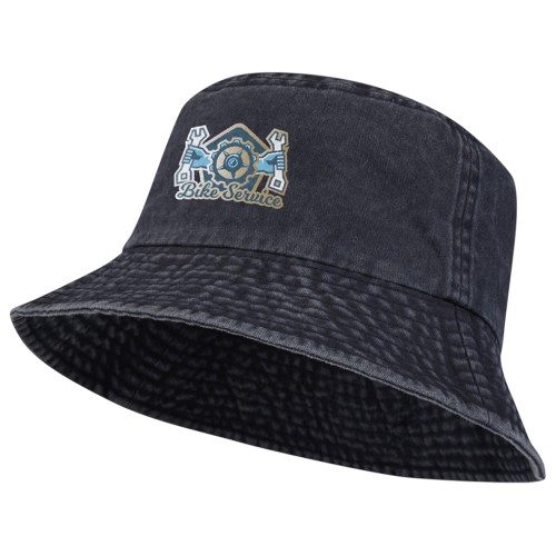 Панама "Mitica" стираная - Темно - синий