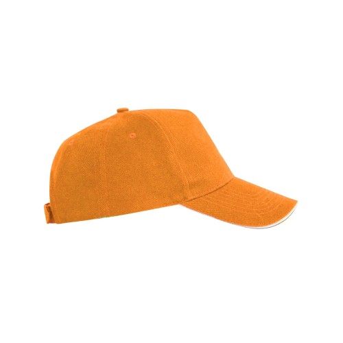 Бейсболка "Eris" унисекс, оранжевый