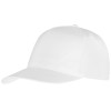 Бейсболка "Poly" 5-ти панельная 120 гр, белый