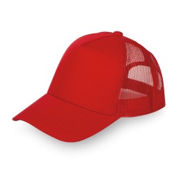 Бейсболка «Kansas», красный