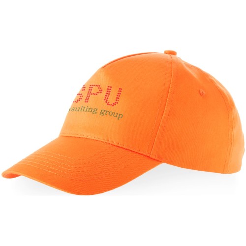 Бейсболка "Memphis" 5-ти панельная, оранжевый