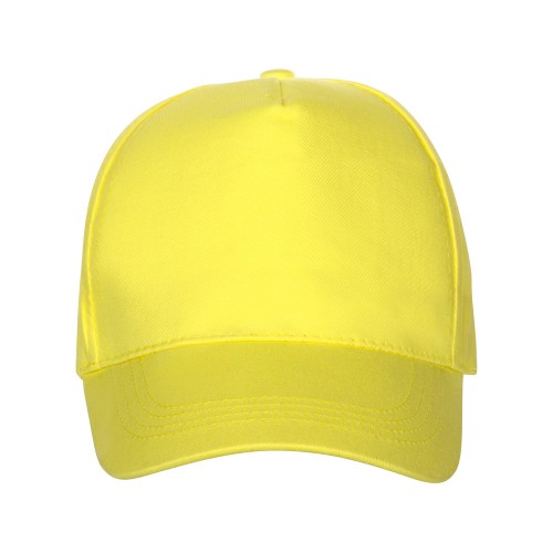 Бейсболка "Мемфис 230" 5-панельная, yellow