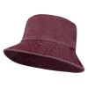 Панама "Mitica" стираная - Бургунди