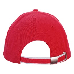 Бейсболка «Cancun», красный/белый