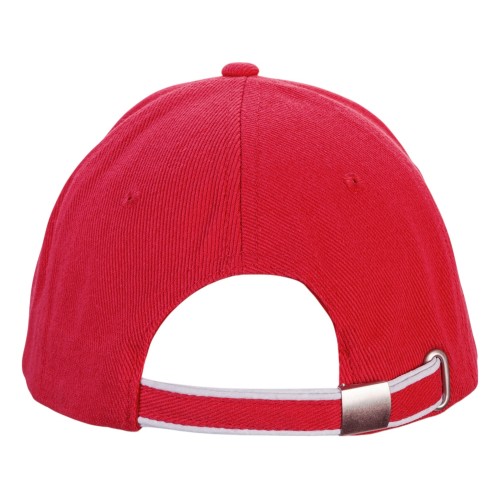 Бейсболка «Cancun», красный/белый