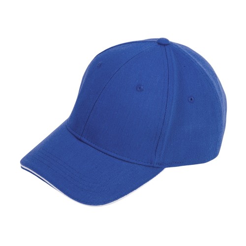 Бейсболка «Cancun», классический синий/белый