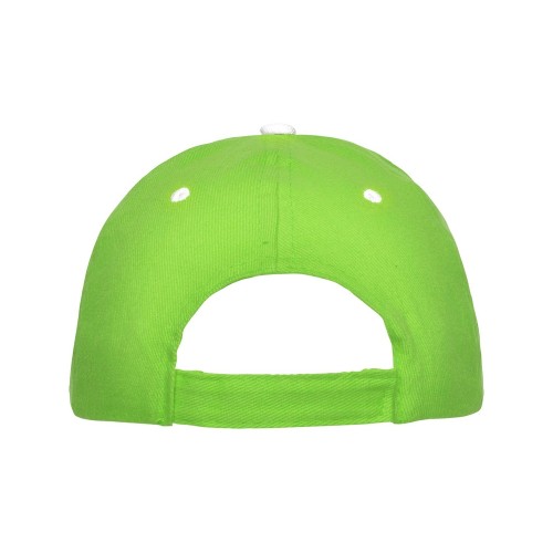 Бейсболка "Panel" унисекс, зеленое яблоко