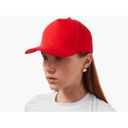 Бейсболка "Florida" 5-ти панельная, красный