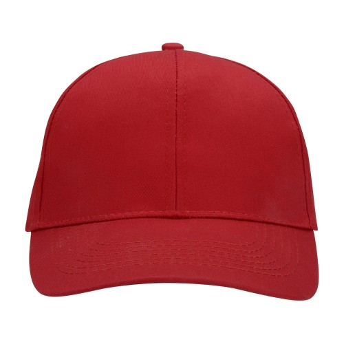 Бейсболка "Detroit" 6-ти панельная, красный