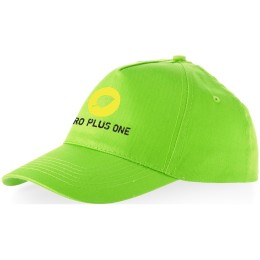 Бейсболка "Memphis" 5-ти панельная 165 гр, зеленое яблоко