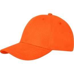 Бейсболка Davis, 6 панелей, оранжевый