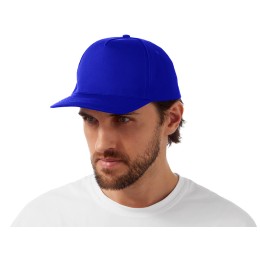 Бейсболка "Mix" 5-ти панельная 180 гр, кл. синий