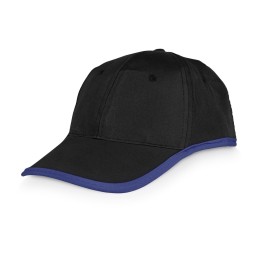 Бейсболка «Solo», черный/синий
