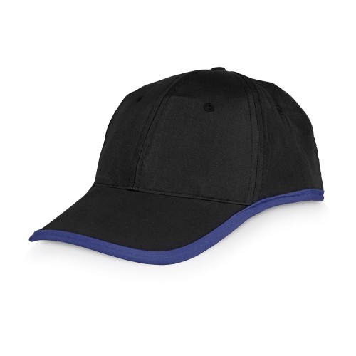 Бейсболка «Solo», черный/синий
