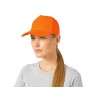 Бейсболка "New York" 5-ти панельная, оранжевый
