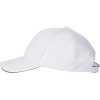 Кепка со светоотражающим кантом, белый