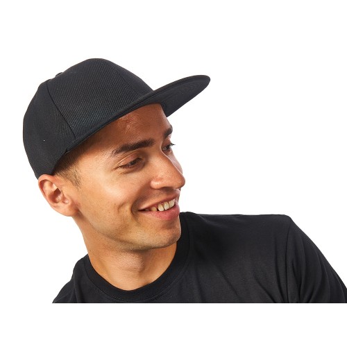 Бейсболка с прямым козырьком «Los Angeles 2.0», черный