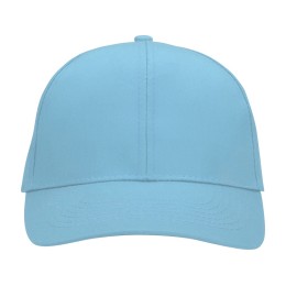 Бейсболка "Detroit" 6-ти панельная, св. синий