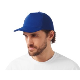 Бейсболка из структурной ткани Fargo, синий классический