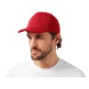 Бейсболка из структурной ткани Fargo, красный