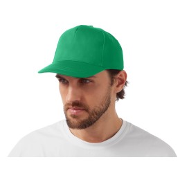 Бейсболка "Мемфис 230" 5-панельная, зеленая